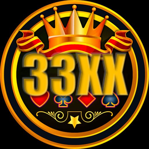 33XX cartoon characters with coins, slot reels, and a live dealer table vibe